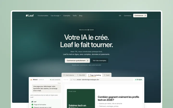 Site de Leaf